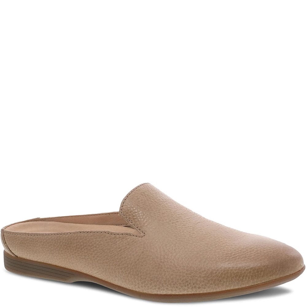 Women’s Dansko Lexie Slide Mule in Taupe/Tan Leather Size 7.5-8 (38)